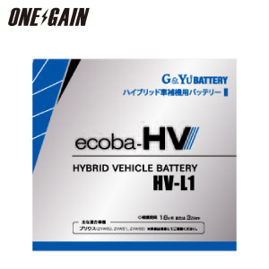 G Yu バッテリー ハイブリッド車補機用バッテリー液式タイプ HV-L1 50Ah 20時間率容量 充電器 充放電