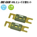 ANL200A×2 ヒューズインバーター保護用 ANLヒューズ