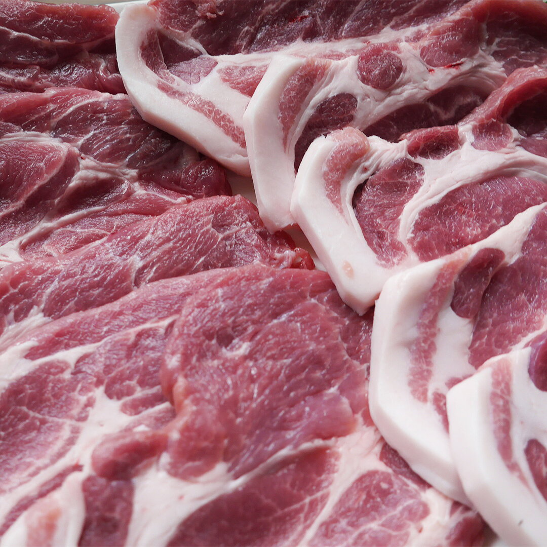 産直 島根県 邑南町 石見ポーク ケンボロー豚 肩ロース 2kg(1kg×2) ブロック 豚肉 ...
