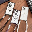iPhone16 ケース iPhone16 pro max Magsafeケース ブランド おしゃれ iphoneケース iPhone15pro アイフォン15 プロ ウルトラ カバー ショルダー 肩掛け