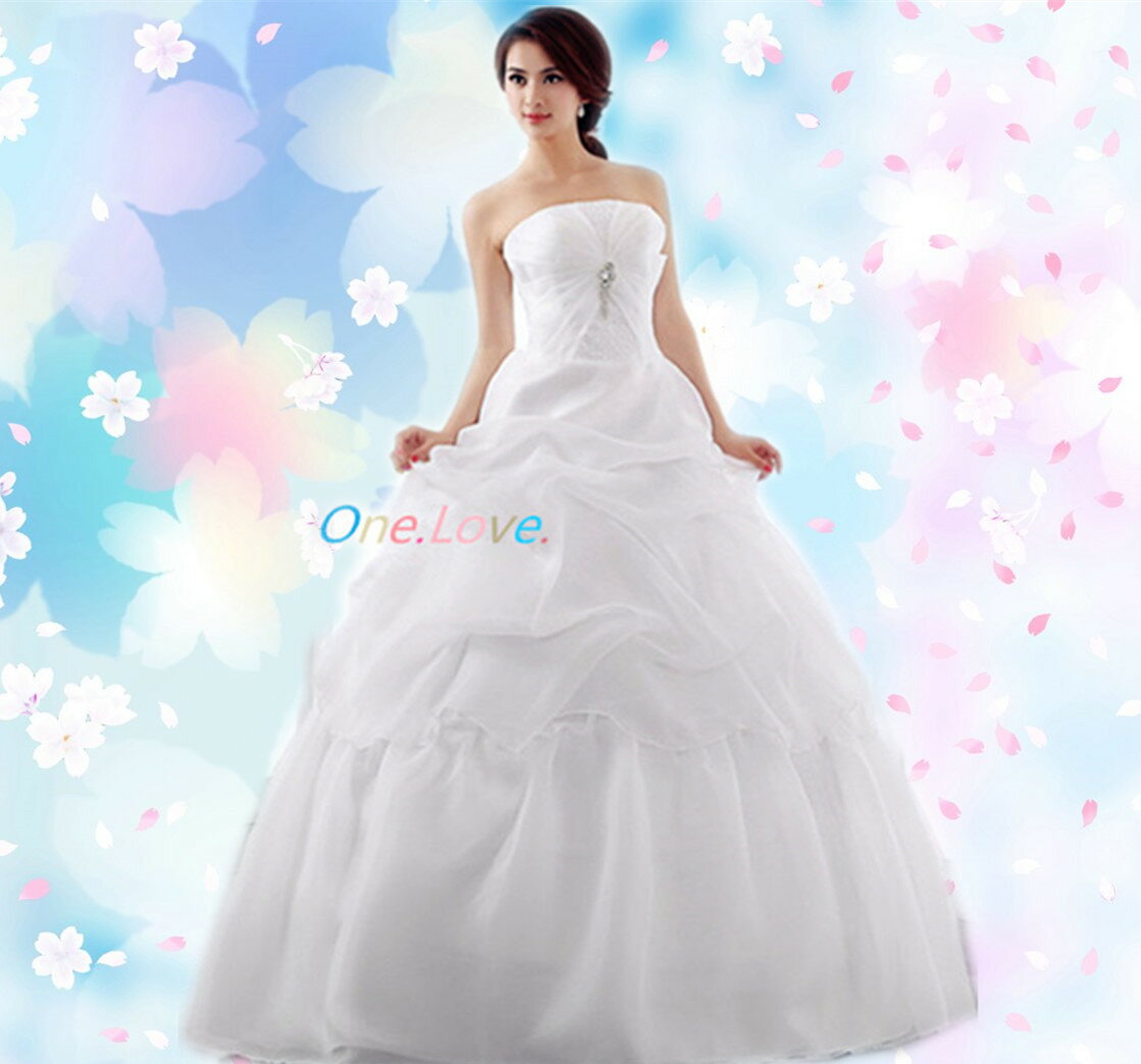 ウェディングドレス、結婚式、二次会ドレス、花嫁ドレス、パーティードレス★送料無料