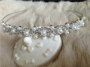 【普通郵便送料無料】キラキラティアラウェディング 結婚式にぴったりアクセサリー、華やかに演出!☆ キラキラティアラ(ネックレス&ピアス、イヤリングセットは含まれ...