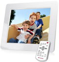 Transcend デジタルフォトフレーム PF830 8インチ 内蔵メモリー4GB 解像度800x600 ホワイト TS4GPF830W