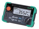 共立電気計器 (KYORITSU) 6レンジ絶縁抵抗計 (50V/100V/125V/250V/500V/1000V) メモリ機能有り : KEW 3552