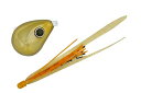 JACKALL(ジャッカル) 爆流 鉛式ビンビン玉スライド 160g F198 メッキゴールド/イカナゴT+