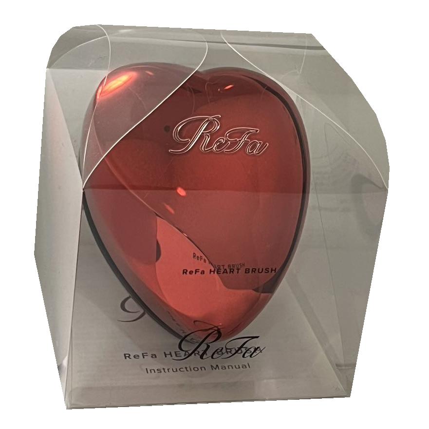 MTG リファ ハートブラシ ReFa HEART BRUSH シャインレッドのサムネイル