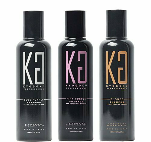 京極カラーシャンプー キョウゴク KYOGOKU 京極 KG カラーシャンプー Kyogoku 200ml ブルーパープル ピンクパープル ブロンド カラー用シャンプー