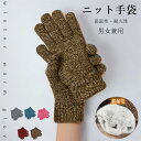 手袋 メンズ レディース ニット手袋 裏起毛 暖かい あったか 防寒 防寒手袋 秋 冬 自転車 通勤 通学 アウトドア スポーツ 登山 キャンプ 散歩 釣り て...