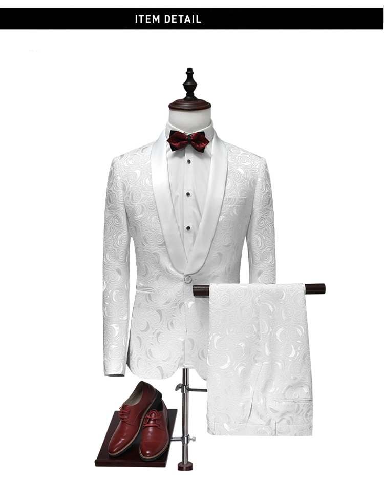 スーツセットアップ メンズ かっこいいスーツ ネイビーシングルセットアップスーツ パーティースーツ ホストスーツ 結婚式スーツ 2次会スーツ ホワイト 白 ブラック メンズスーツ 成人式 ドレス 男性 紳士服 春 夏 秋 冬　オールシーズン