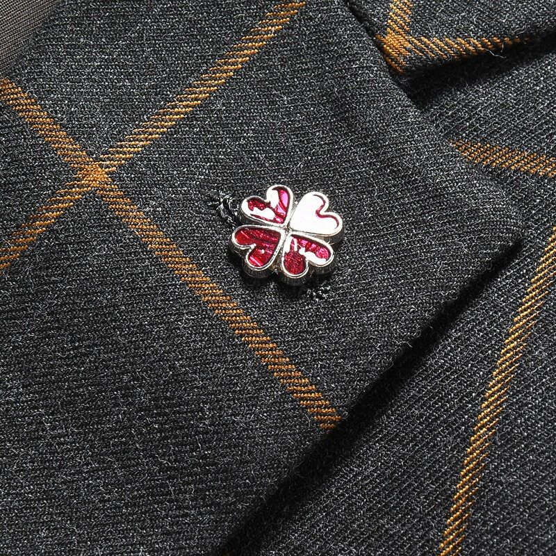 チェック柄　スーツ　メンズ　 スリーピース　スーツ　メンズ　2点セットアップ　ベスト付き カジュアル　成人式　通勤　スリーピーススーツ　3ピース　スーツ　大きいサイズ 男性　スーツスーツ グレー　ブルー 成人式　紳士　スーツ　メンズ