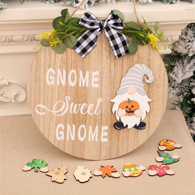 ドア飾り ドアプレート 壁デコレーション お店看板 玄関小物 玄関飾り 壁掛け クリスマス 雑貨 クリスマスツリー飾り ハロウィーン 手作り パーティー DIY 可愛い プレゼント 送料無料