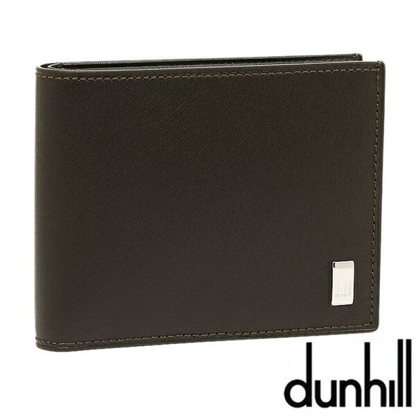 ダンヒル dunhill SIDECAR メンズ ダークブラウン 二つ折り財布 FP3070E
