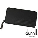 【10%OFFクーポン 4/1 0:00～4/2 9:59】ダンヒル dunhill CHASSIS メンズ カーボンブラック 長財布 ウォレット L2A218A