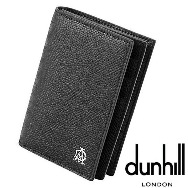 ダンヒル 名刺入れ メンズ ダンヒル dunhill CADOGAN メンズ ブラック カードケース 名刺入れ 名刺ケース L2AC47A