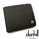 ダンヒル dunhill BOURDON メンズ ダークグレー 二つ折り財布 L2M132Z