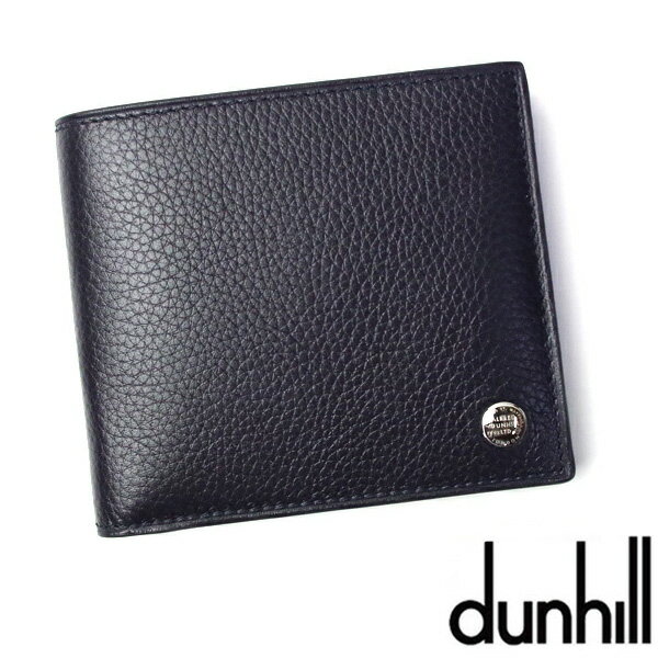 【最大2000円OFFクーポン 4/24 20:00～4/27 9:59】ダンヒル dunhill BOSTON メンズ ブラック 二つ折り財布 L2W332A