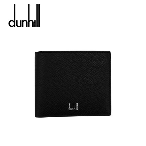 【10%OFFクーポン配布中 7/5〜7/6】 ダンヒル CADOGAN 財布 メンズ ブラック ブランド 二つ折り DU18F2320CA001R