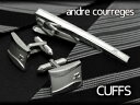 【andre courreges】アンドレ・クレージュ カフス シルバー ACC6511【セットではありません】