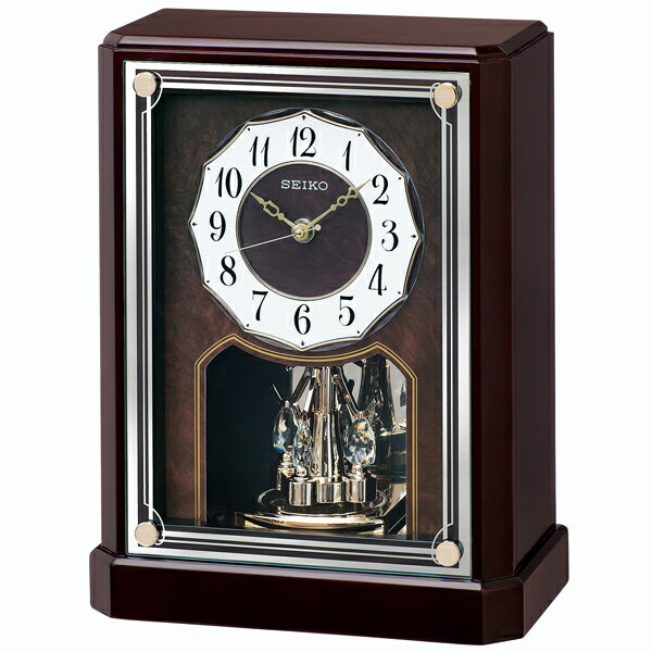 【SEIKO CLOCK】 セイコークロック 電波時計 置時計 アナログ BY243B