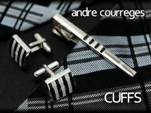 【11/20 20:00〜11/27 01:59】3000円以上で使える10%OFFクーポン【andre courreges】アンドレ・クレージュ カフス ブラ...