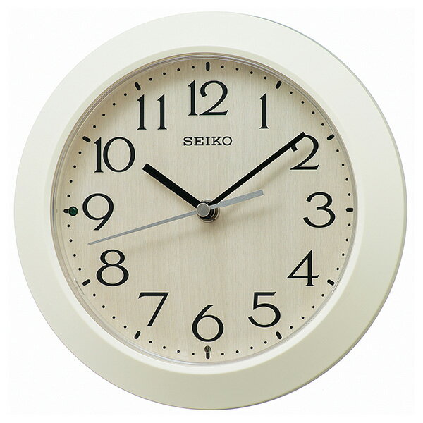 【10％OFFクーポン配布中 4/30〜5/7 】【1/9〜1/16 10%OFFクーポン配布中】SEIKO セイコークロック アイボリー 掛時計 KX245A