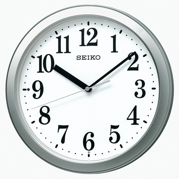 樂天商城 - 【4/14〜4/17 10％オフクーポン配布中】SEIKO セイコークロック ホワイト 掛時計 電波クロック KX256S
