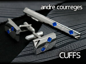 【11/20 20:00〜11/27 01:59】3000円以上で使える10%OFFクーポン【andre courreges】アンドレ・クレージュ カフス 長方...