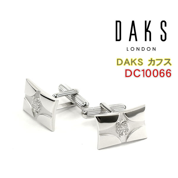 Rakuten - 【10%OFFクーポン配布中 5/29〜6/2】【DAKS】ダックス カフス 専用ボックス付き ロジウムメッキ DC10066