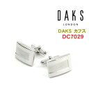 【最大2000円OFFクーポン 4/24 20:00～4/27 9:59】【DAKS】ダックス カフス 専用ボックス付き ロジウムメッキ DC7029