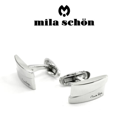 【エントリーでP10倍 3/21〜3/27】【mila schon】ミラショーン カフス 専用ボックス付き ロジウムメッキ MSC10376 【エントリーでP10倍 3/21〜3/27】【mila schon】ミラショーン カフス 専用ボックス付き ロジウムメッキ MSC10376