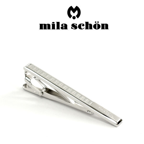 【最大2000円OFFクーポン 5/23 20:00～5/27 1:59】【mila schon】ミラショーン ネクタイピン 専用ボックス付き シルバー925 MST10323