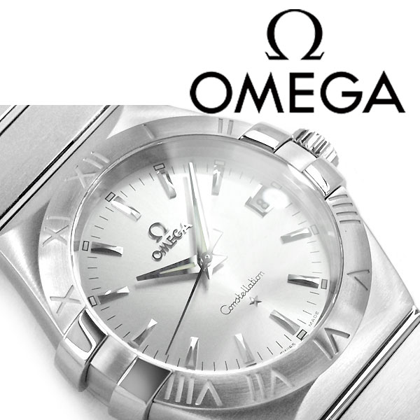 【楽天市場】OMEGA オメガ コンステレーション メンズ腕時計 ホワイトシルバーダイアル ヘアライン ステンレスベルト 123.10.35