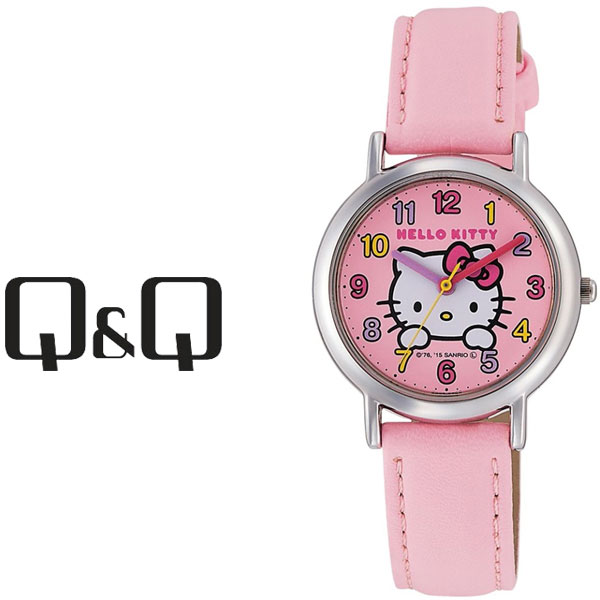 【ネコポス送料無料】【レビューを書いて1年保証】シチズン CITIZEN Q&Q キューキュー HelloKitty ハローキティ レデ…