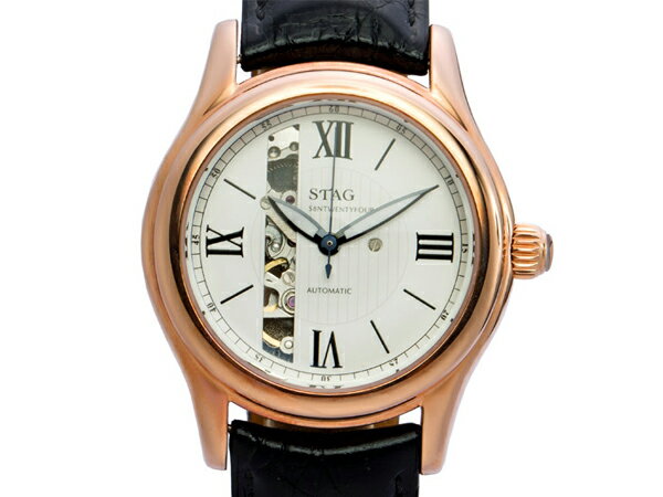 樂天商城 - 【4/24〜27 10%OFFクーポン配布中】【STAG】 スタッグ Executive Line メンズ腕時計 ホワイトダイアル STG003P2