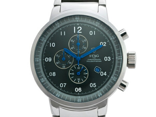 LANCASTER - 【10％OFFクーポン配布中 5/15〜5/21】【STAG】 スタッグ Active Line メンズ腕時計 グレーダイアル STG012S2