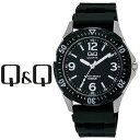 【最大2000円OFFクーポン 4/24 20:00～4/27 9:59】シチズン CITIZEN Q Q キューキュー センティニ メンズ 腕時計 ブラック × ブラック W376-305