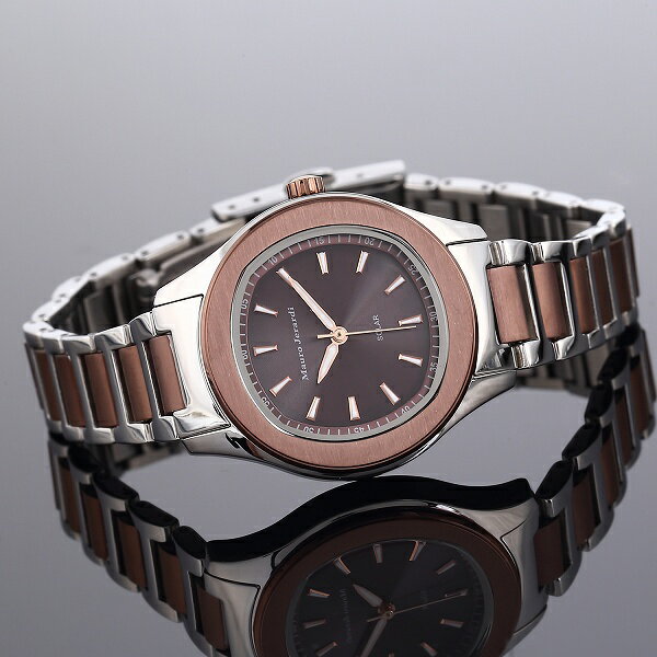 【11/20 20:00～11/27 01:59】3000円以上で使える10%OFFクーポンマウロジェラルディMAURO JERARDI MJ054-4 3針ソーラーモデル レディース 腕時計