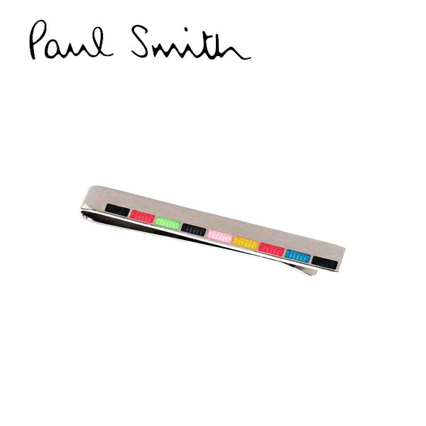 【10/4〜10/9エントリーでP10倍＆最大2000円OFFクーポン配布中】ポール・スミス ネクタイピン メンズ シルバー/マルチカラー M1A-TPIN-AFINER-96