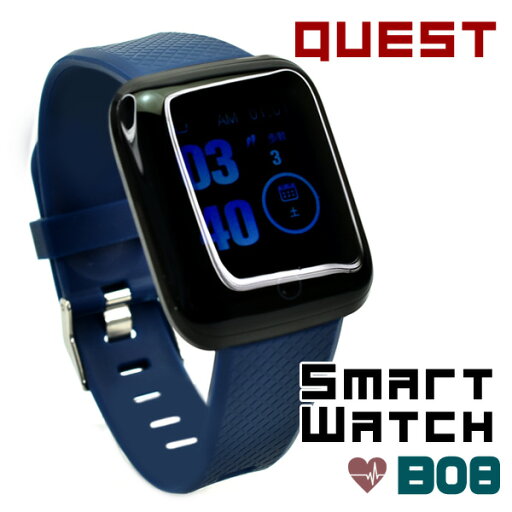 SMART WATCH QUEST スマートウォッチ クエスト ユニセックス B08BL SMART WATCH QUEST スマートウォッチ クエスト ユニセックス B08BL