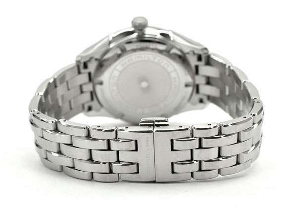 【10%OFFクーポン配布中 8/1〜8/3】 【Hamilton】ハミルトン ジャズマスター クォーツ メンズ腕時計 ブルーダイアル ステンレスベルト H32451141