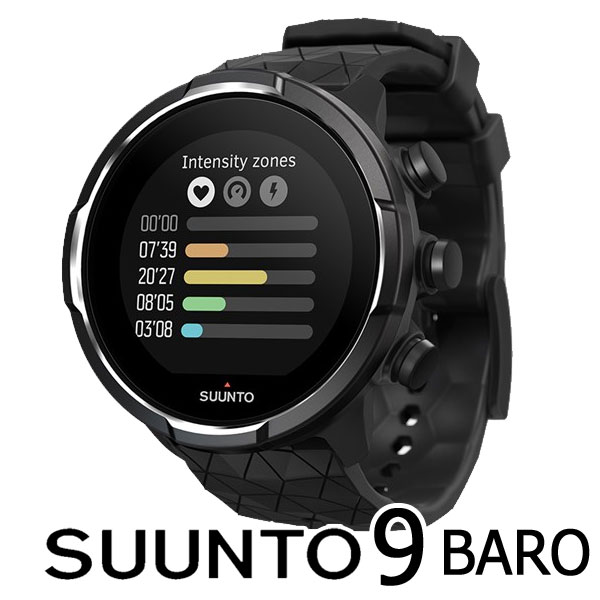 【10％OFFクーポン配布中 23日20時〜27日】スント 9 BARO TITANIUM S050145000 スマートウォッチ チタニウムブラック SUUNTO 正規品