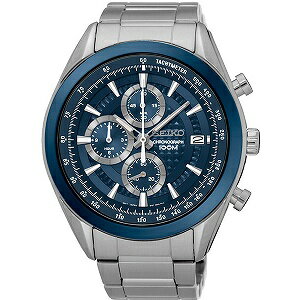 【逆輸入SEIKO】セイコー SEIKO クロノ クオーツ メンズ 腕時計 SSB177P1 ブルー