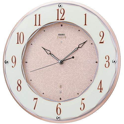 樂天商城 - 【SEIKO CLOCK EMBLEM】セイコー エムブレム エレガント クリスタルガラス 電波掛時計 HS524A