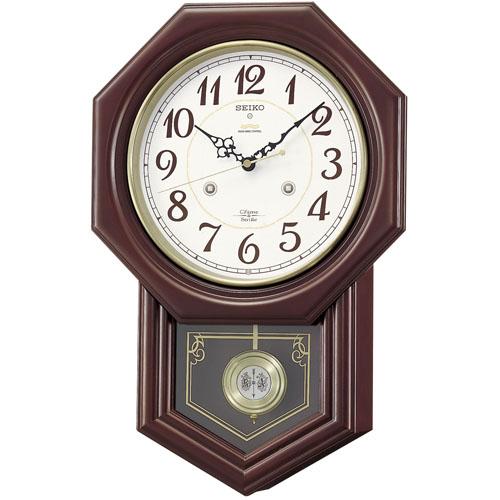 【2/4～2/10 10％オフクーポン配布中】【SEIKO CLOCK】セイコー チャイム&ストライク 電波掛時計 RQ205B