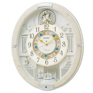 【最大2000円OFFクーポン配布中 1/9 20:00〜1/16 1:59】セイコークロック SEIKO CLOCK からくり・アミューズ 掛け時計 アナログ RE576A