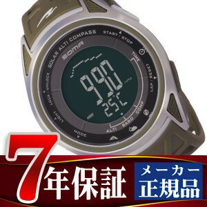 【SOMA】ソーマ SEIKO セイコー ライドワン RideONE ソーラー アルチ コンパス SOLAR ALTI COMPASS GO AUT コラボ 限定モデル 500個限定 アウトドア ウォッチ デジタル 腕時計 メンズ レディース ユニセックス NS24701