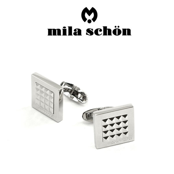 樂天商城 - 【mila schon】ミラショーン カフス 専用ボックス付き ロジウムメッキ MSC12361