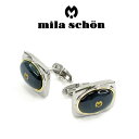 【最大2000円OFFクーポン 4/24 20:00～4/27 9:59】【mila schon】ミラショーン カフス 専用ボックス付き ファルコンアイ MSC15003