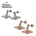 ヴィヴィアン・ウエストウッド MINI BAS RELIEF DROP ピアス Vivienne Westwood オーブ プラチナム ピンクゴールド レディース VV-62020025