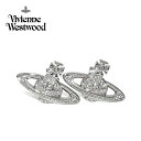 ヴィヴィアン・ウエストウッド MINI BAS RELIEF ピアス Vivienne Westwood オーブ シルバー レディース VV-62020033-02P116